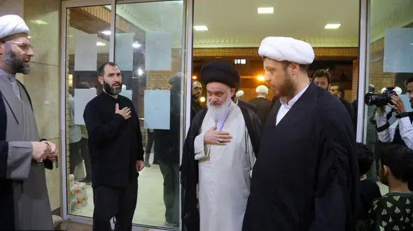 تصاویری از مراسم عزاداری سید حسن نصرالله