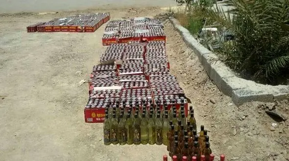 کشف بیش ۱۲۰۰ عدد قوطی مشروبات الکلی قاچاق