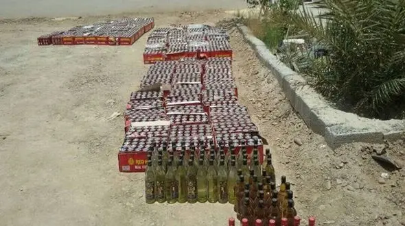 کشف بیش ۱۲۰۰ عدد قوطی مشروبات الکلی قاچاق
