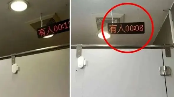 اقدام عجیب کارفرما برای جلوگیری از اتلاف وقت کارمندان در توالت +عکس