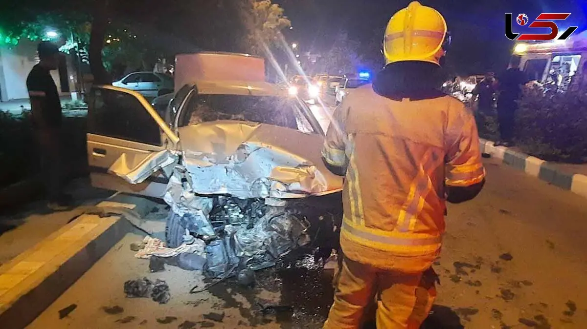 6  عکس دلخراش از تصادف مرگبار 2 موتور با 3 خودرو در بلوار وکیل آباد مشهد / شوکه می شوید