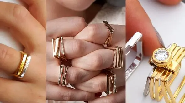 جدیدترین مدل‌های انگشتر زنانه مدرن و مینیمال که باید ببینید