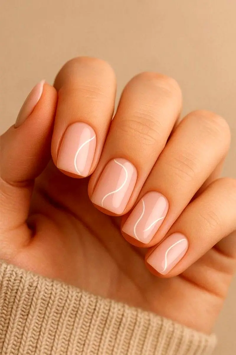 دیزاین ناخن نود | جدیدترین و شیک ترین ایده های دیزاین ناخن نود دخترانه و عروسانه 2025 با طرح هایی که ببینی عاشقش میشی!