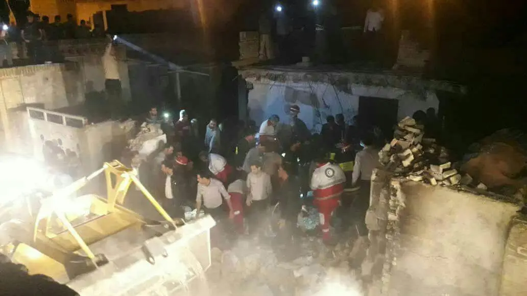 انفجار وحشتناک در شوشتر / یک زن کشته شد
