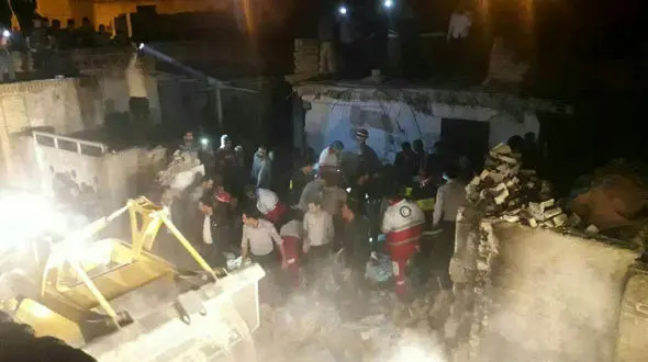 انفجار وحشتناک در شوشتر / یک زن کشته شد