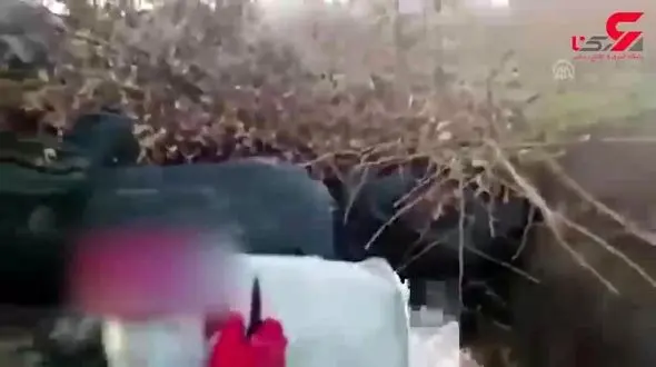 کشف ۲۵۰ کیلوگرم حشیش از یک تراکتور + فیلم