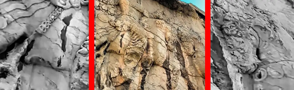 فیلم شکوه و جلال قدرت شاهان ساسانی در نقش رجب