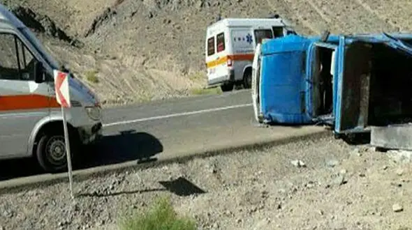 حادثه خونین در بوانات فارس / 14 مصدوم راهی بیمارستان شدند