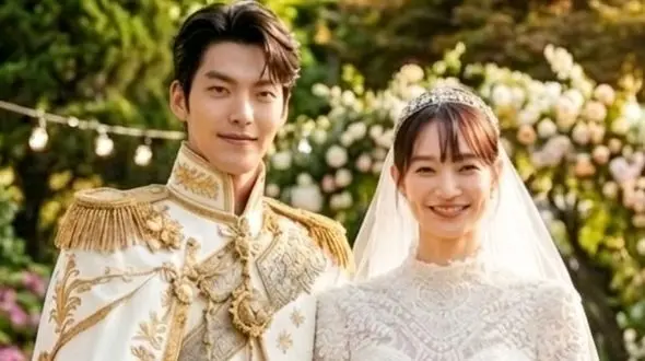 اولین تصاویر از عروسی مجلل شین مین آ و کیم ووبین دو بازیگر کره ای که وایرال شد / از مهمانان مشهور تا 2 لباس عروسی ساده و شیک که دل همه را برد!