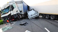 3 کشته و مصدوم بر اثر تصادف تریلی با چندین خودرو در جاده اهواز 