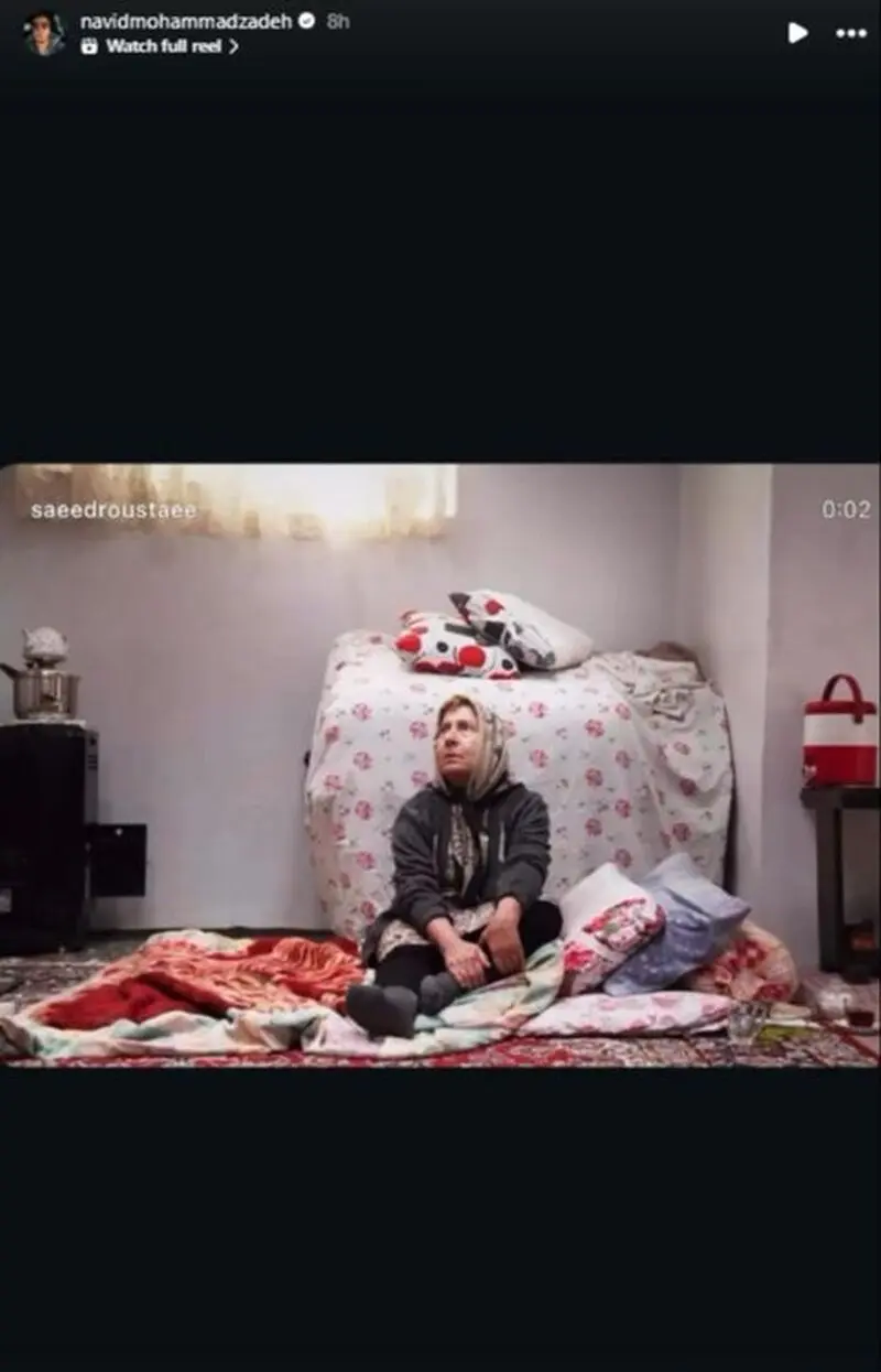 استوری برای فوت شیرین یزدان بخش