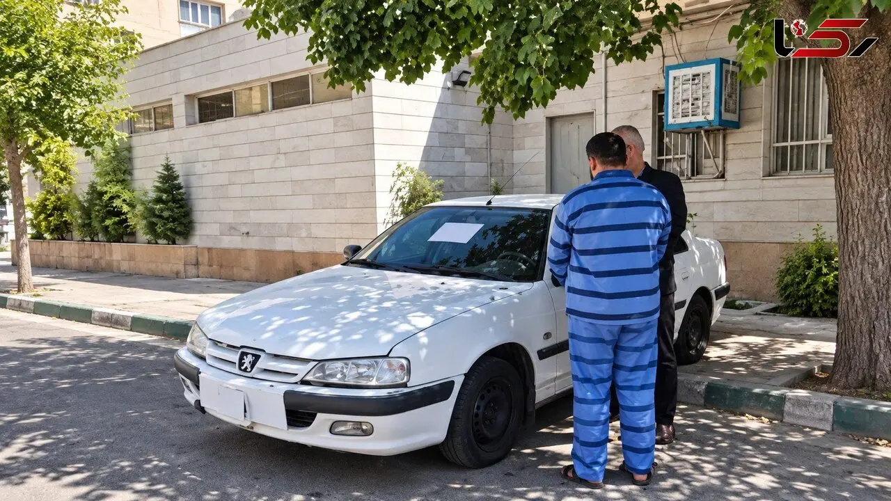 فیلم محل اصابت 19 گلوله به ماشین حامل شیشه موادمخدر در اتوبان قم