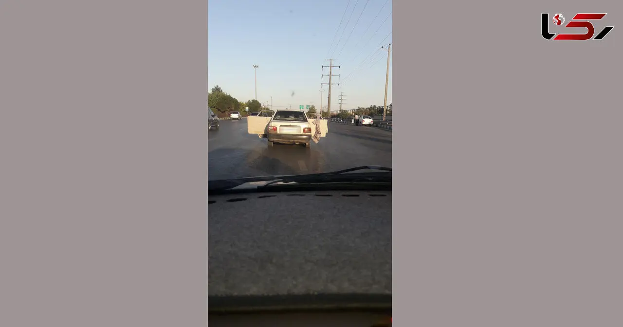 به این پراید نزدیک نشوید / خطر مرگ ! + عکس