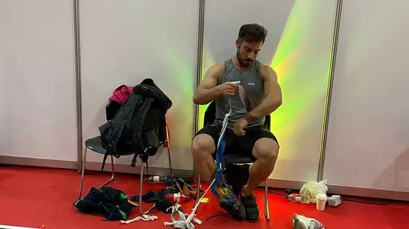 شکستن رکورد ملی ایران در وزن 89 کیلوگرم به دست رستمی