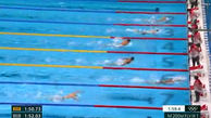 رکورد ایران در شنای المپیک شکست + فیلم 