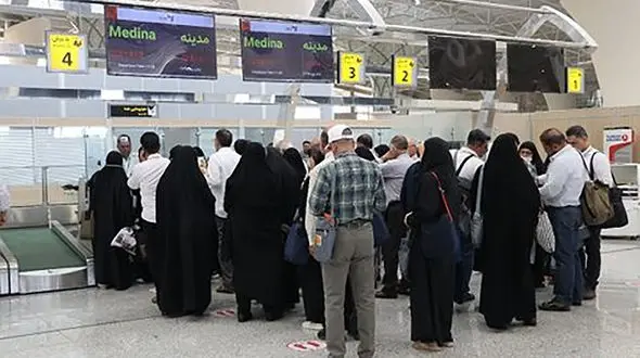 اعزام حجاج با ۸ پرواز به سوی جده و مدینه منوره/ تعداد پروازهای حج امشب به ۶۴ فروند می‌رسد