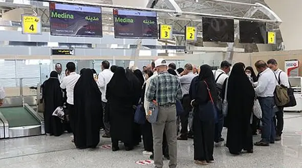 اعزام حجاج با ۸ پرواز به سوی جده و مدینه منوره/ تعداد پروازهای حج امشب به ۶۴ فروند می‌رسد