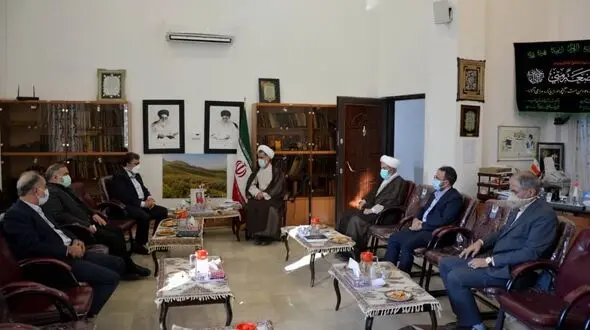 دیدار درفشی با نماینده محترم ولی فقیه در استان