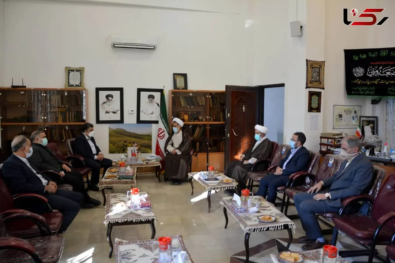 دیدار درفشی با نماینده محترم ولی فقیه در استان