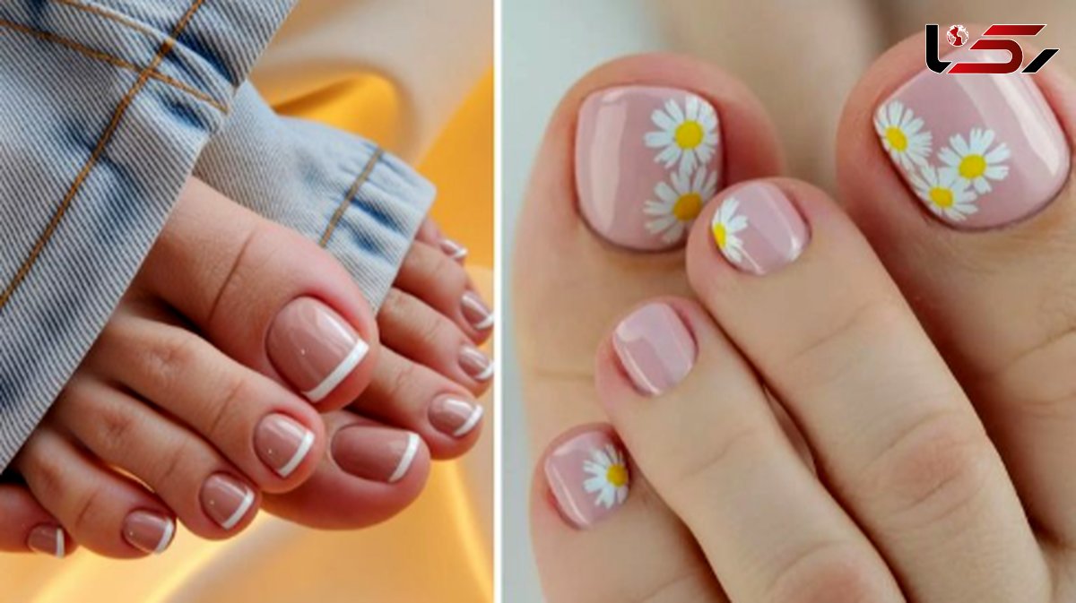 گلچین 34 مدل زیبا از طراحی ناخن پا ویژه تابستان 1404