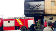 آتش سوزی هولناک مغازه در بازار تبریز