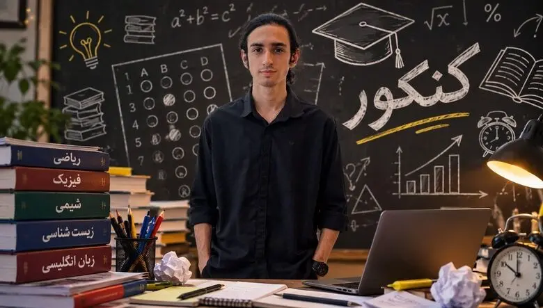 رتبه دوم کنکور ریاضی: بدترین اتفاق قطع اینترنت بود/ مجموع هزینه‌های کنکور برایم ۱۵۰ میلیون تومان شد/ نمی دانم آینده کشور چه می شود فقط سعی می کنم به جایگاه خوبی برسم