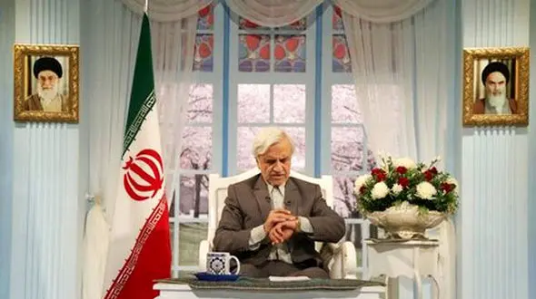 حاشیه حضور هاشمی‌طبا در صداوسیما برای ضبط برنامه+تصاویر