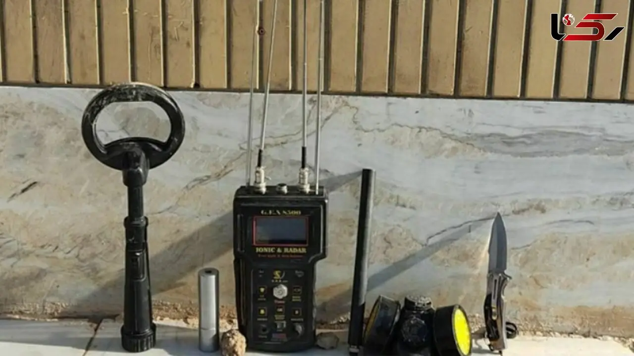 بازداشت 5 مرد در یک قدمی گنج قدیمی + جزییات