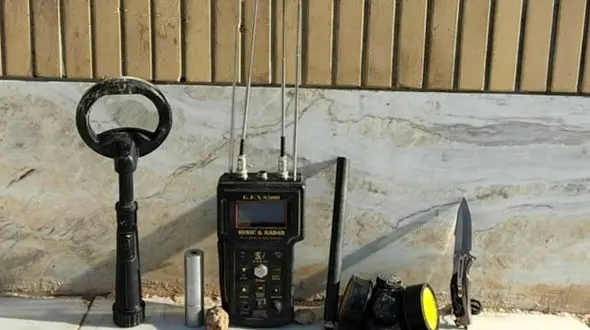 بازداشت 5 مرد در یک قدمی گنج قدیمی + جزییات