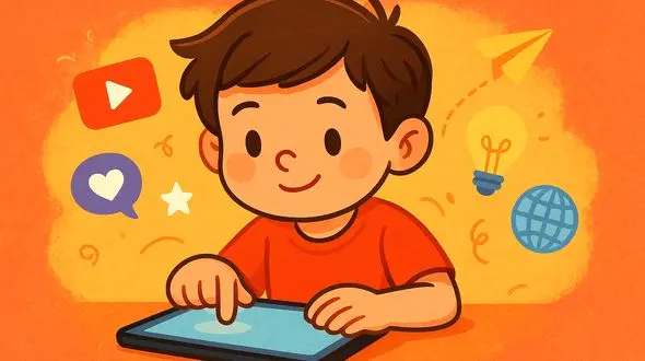 کودکان امروز: وقت بازی با توپ یا قایم‌موشک ندارم، اینترنت خیلی هیجان دارد!