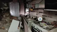 انفجار گاز در یک واحد مسکونی به 4 خانه صدمه زد / 6 نفر مصدوم شدند