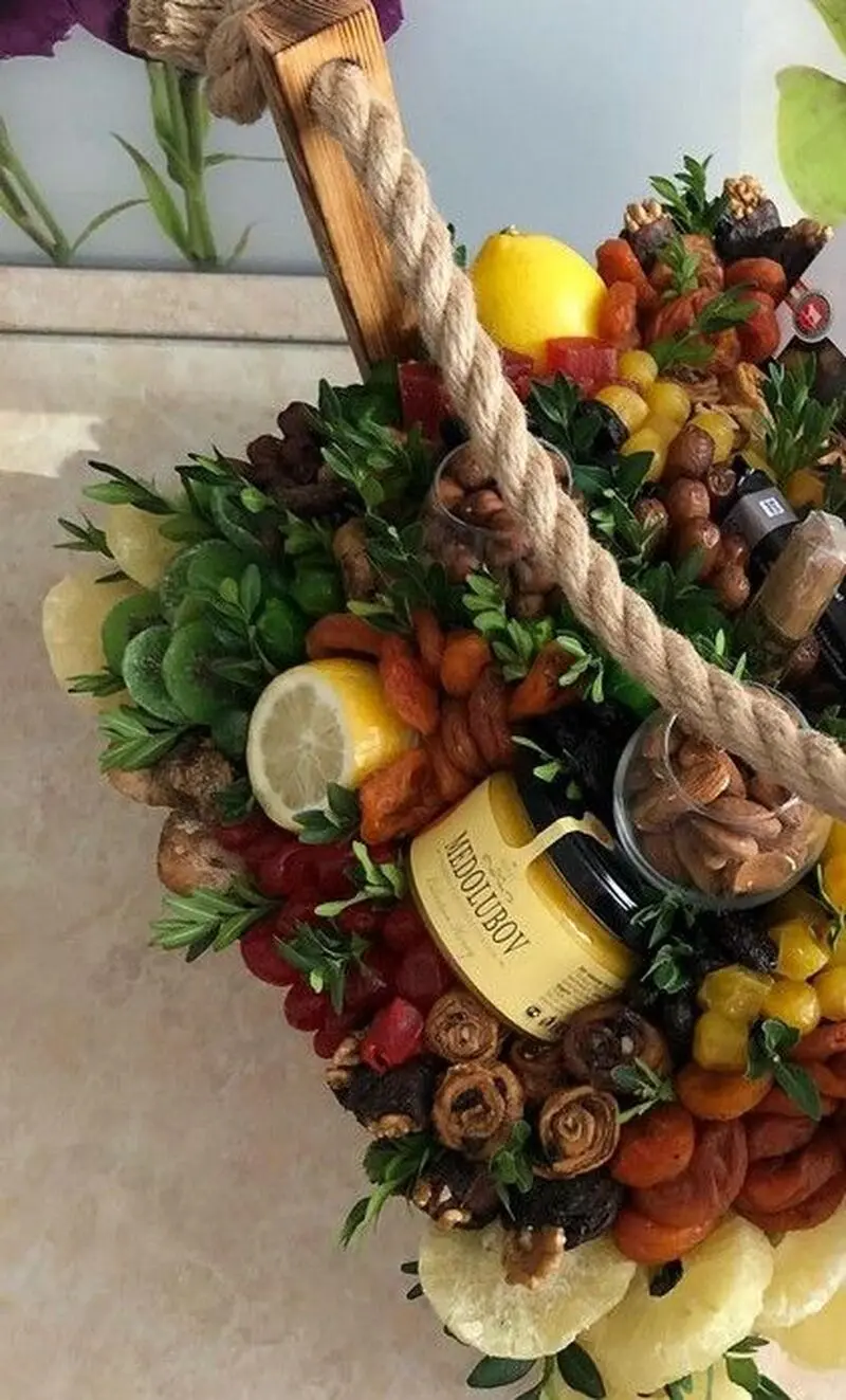 تزیین آجیل، میوه خشک و خشکبار عروس برای نوروز 1405