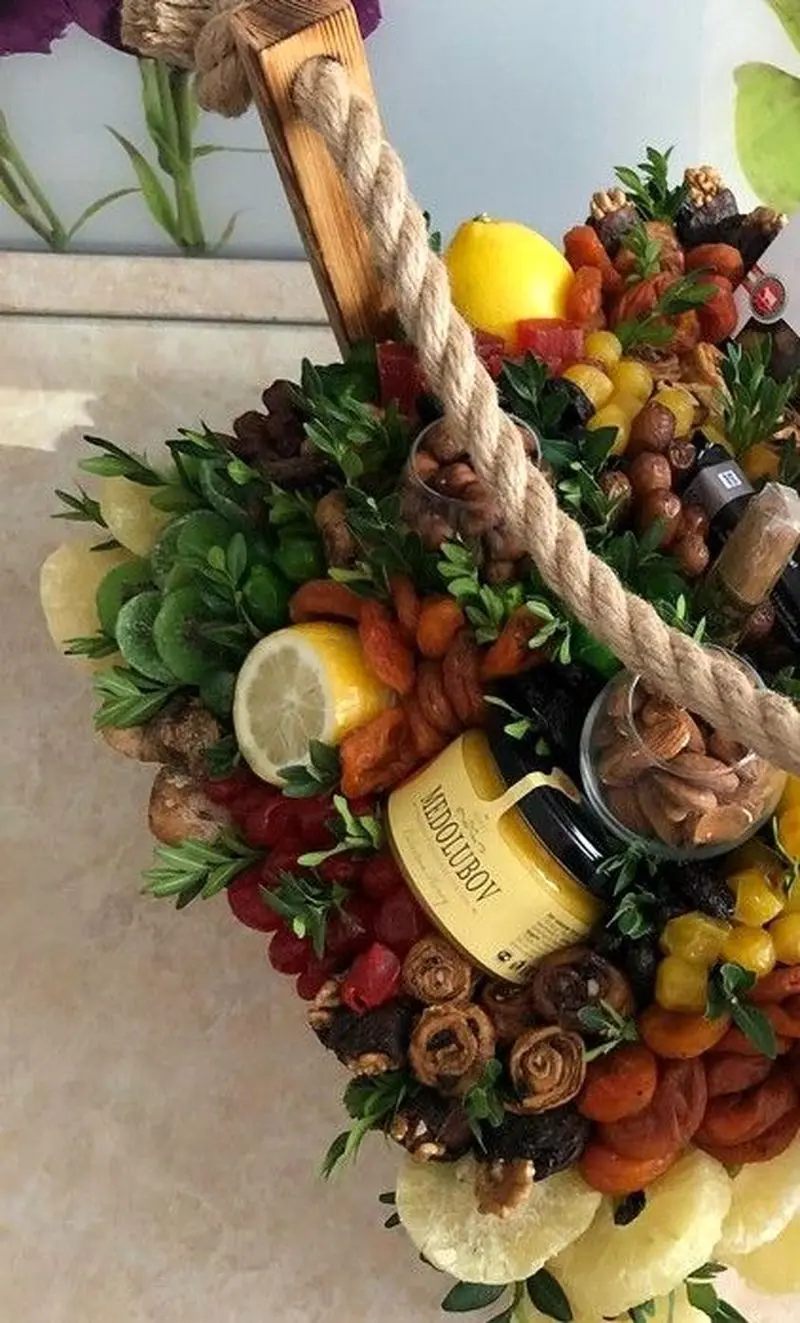 تزیین آجیل، میوه خشک و خشکبار عروس برای نوروز 1405