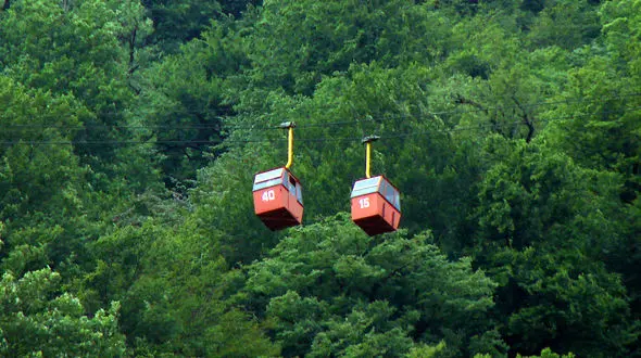 ببینید / چشم اندازی زیبا از نمک آبرود استان مازندران + فیلم 