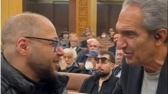 فیلم / اشتباه خشایار راد در برابر مازیار لرستانی /  جلوی همه مازیار را «شهره» صدا زد / ببینید واکنش مازیار چیه ؟!