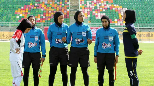 اعلام اسامی داوران هفته هفتم لیگ برتر فوتبال بانوان