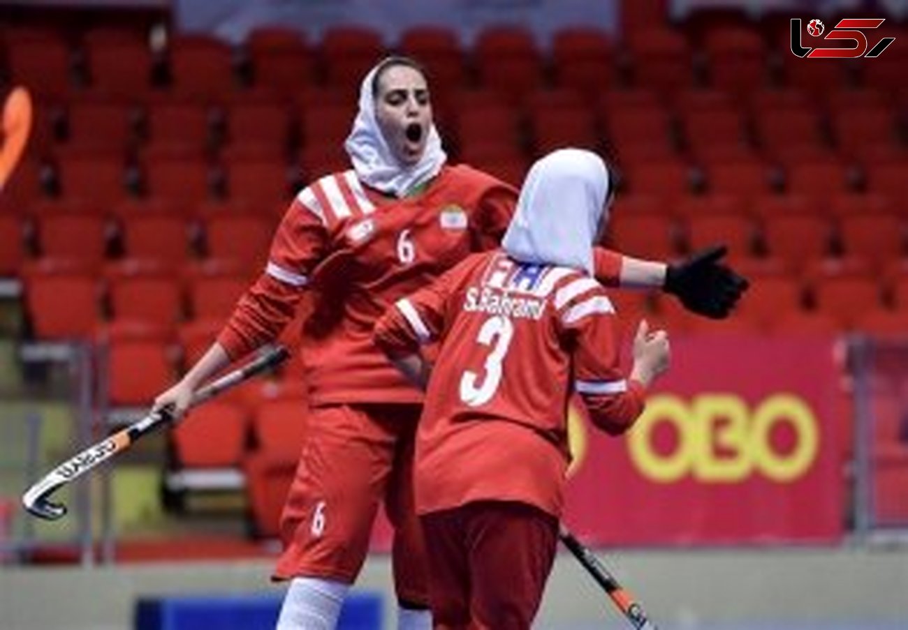 سومین پیروزی هاکی بانوان ایران در قهرمانی آسیا