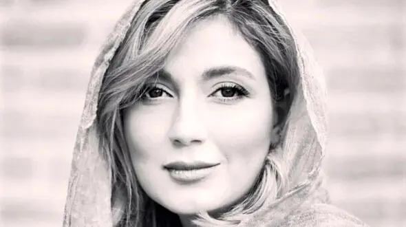 عکس حدیث میرامینی به همراه پسرش