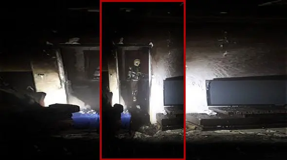 سرنوشت یک زن و 3 کودک خردسال که در میان شعله های آتش خیابان قزوین گرفتار شده بودند+ تصاویر