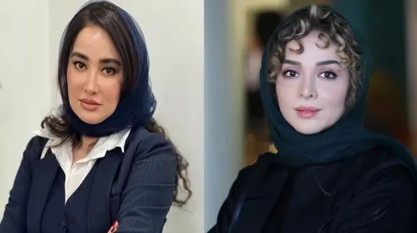 قابی جذاب از دو بازیگر توانا سینما بهاره افشاری و المیرا دهقانی