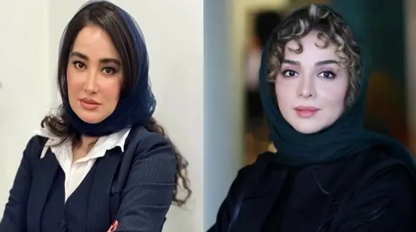 قابی جذاب از دو بازیگر توانا سینما بهاره افشاری و المیرا دهقانی