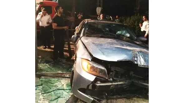 ببینید چه بر سر BMW و راننده اش در جاده نیشابور آمد؟+عکس