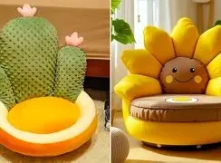 15 مدل مبل فانتزی تکی؛ ایده‌ های بامزه برای طراحی خاص سالن نشیمن