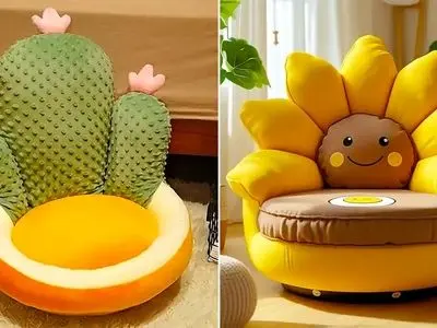 15 مدل مبل فانتزی تکی؛ ایده‌ های بامزه برای طراحی خاص سالن نشیمن