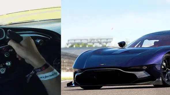 مانور تماشایی و غرش استون مارتین ولکان در ولز +فیلم 