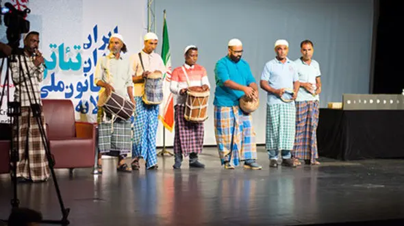 عکس الهام پاوه نژاد, پانته آ بهرام و نسیم ادبی در جشن کانون ملی تئاتر