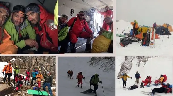 شب هولناک برای 11 امدادگر در چادری کنار لاشه هواپیما + فیلم و عکس