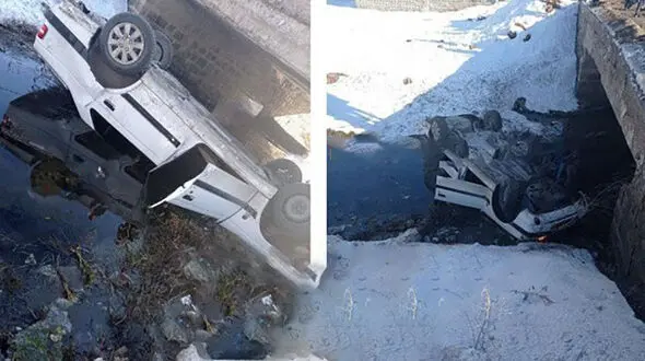 عکس پژوی چپ شده پس از تصادف با سگ / در هشترود رخ داد