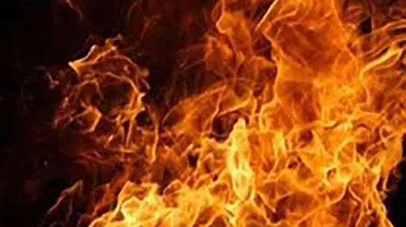 آتش سوزی در رستوران جاده چالوس