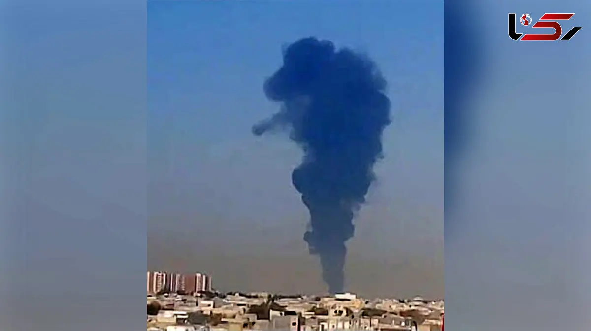 انفجار بزرگ در صحنه تصادف زنجیره ای جاده یزد / آتش همه ماشین ها را فرا گرفت